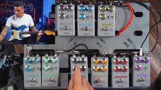 First Look Fender Hammertone Pedals  Full Demo amp Review [upl. by Derby24]