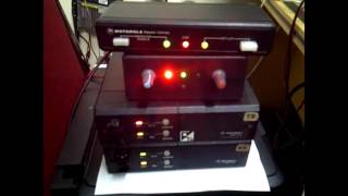 GM300 Local Repeater to RoIP Linked Demo [upl. by Nnalorac]