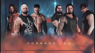 WWE 2K18 PS4 The Bullet Club vs The Shield 6 Man Tornado Tag [upl. by Paige]