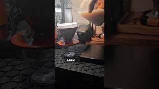 CLARIFIED MILK coffee coffeetime coffeelover kopisantai kopikita shortvideo shorts fypviral [upl. by Shirberg]