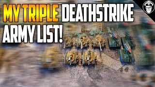 My Triple Deathstrike Tournament Army List  Before Action Report  Warhammer 40000 [upl. by Odraner]