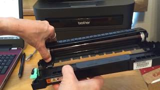 Remove Lines and Marks from Brother Laser Printer Print Outs [upl. by Adnwahsat612]