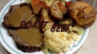 Perfect Roast Beef Video Recipe cheekyricho [upl. by Eyar]