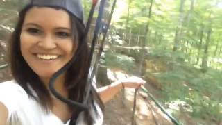 Go Ape Zip Line amp Treetop Adventure [upl. by Adnamahs]