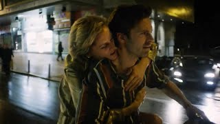 Monday Kiss scene on a scooter Sebastian Stan amp Denise Gough [upl. by Cindy]