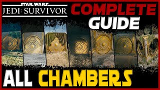 Jedi Survivor All Meditation Chambers Complete Guide All Collectibles  Map Upgrade Essence [upl. by Debbi]