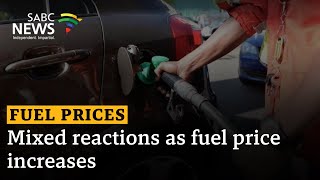 Mixed reactions as fuel price increases [upl. by Emelin]