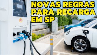 GOVERNO DE SP CRIA NOVAS REGRAS DE RECARGA PARA CARROS ELÉTRICOS [upl. by Charlet]