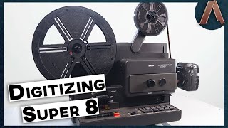 I Used This Projector to Digitize SUPER 8 Film at Home  FILMDIGITAL [upl. by Macur883]