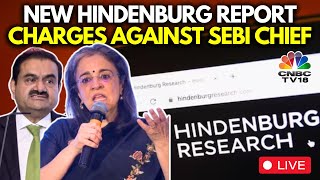 Hindenburg Research Report News LIVE Adani Group Dismisses Hindenburg Allegations As Baseless [upl. by Alliuqaj400]