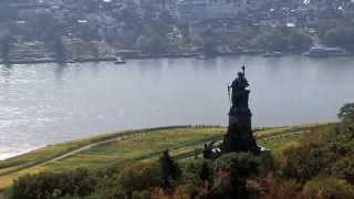 quotHessen von obenquot  Das Niederwalddenkmal bei Rüdesheim [upl. by Aerdna675]