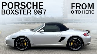 Modifying a Porsche Boxster 987 until it looks modern [upl. by Maggio]