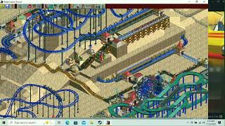 RollerCoaster Tycoon Deluxe Dynamite Dunes part nine with seasparkles corner [upl. by Duthie175]