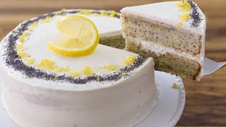 Lemon Poppy Seed Cake Recipe [upl. by Felicity]