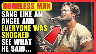 HOMELESS MAN SANG AND DID SOMETHING UNBELIEVABLE ON STAGE HE SAID HE WANTED TO [upl. by Anitsirhcairam]