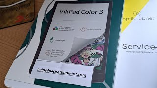 Pocketbook InkPad Color 3 unboxing 20 pocketbook [upl. by Mafalda360]