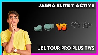 Jabra Elite 7 Active vs JBL Tour Pro Plus TWS Comparison [upl. by Firman769]