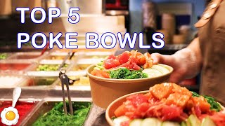 How to make Poke Bowl： Top 5 popular flavours  Cooking with the chef Tasty Montreal） [upl. by Alah]