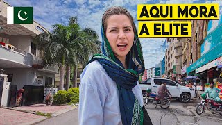 COMO É A VIDA NA CIDADE MAIS RICA DO PAQUISTÃO  Islamabad [upl. by Anaz]