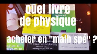 Quel livre de physique acheter ou pas  en quotmath spéquot [upl. by Merrielle]