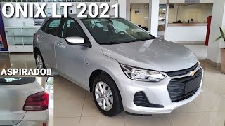 Chevrolet Onix LT 2021 Aspirado  Em detalhes [upl. by Lorin]