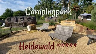 Campingpark Heidewald 5 Sterne Platz in Sassenberg Glamping im Münsterland [upl. by Jessen]