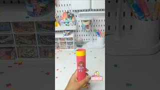 🎉✨ Easy Party Popper for Birthday Party 🎉🎉 diy papercraft shorts art [upl. by Dulcinea]