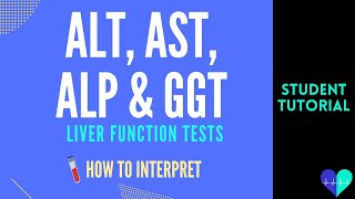 ALT AST ALP amp GGT Liver Function Tests  How to Interpret [upl. by Ariday952]