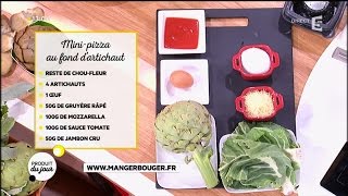 Recette  minipizza au fond dartichaut [upl. by Birecree]