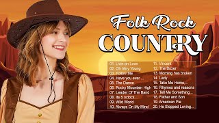 The Best Folk Rock Country Music Playlist  Kenny Rogers Elton John Bee Gees Don Mclean [upl. by Alek576]