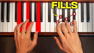 Create Beautiful Piano Fills just using Chords [upl. by Nnaeinahpets898]