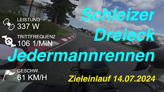 14072024 Schleizer Dreieck Jedermannrennen 38km Zieleinlauf [upl. by Llejk]