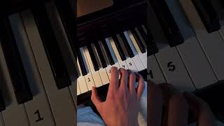 This simple pattern sounds really epic pianotutorial piano pianolessons tutorial tips [upl. by Seidnac]