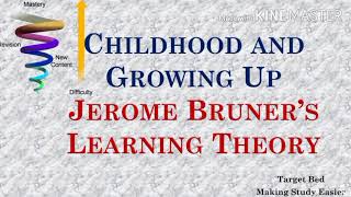 Bruners Learning Theory  Childhood and Growing up [upl. by Utter323]