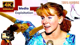 Tonya HARDING🇺🇸The start of a Scandal amp Media Exploitation Clean Footage KTV4K [upl. by Brigida]