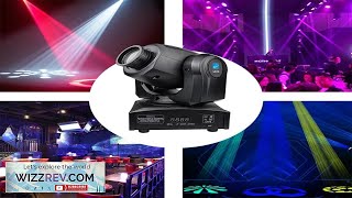 Stage Lights 35W Professional Moving Head LED Spotlights 8 Gobos8 Color 911 Review [upl. by Noelopan200]