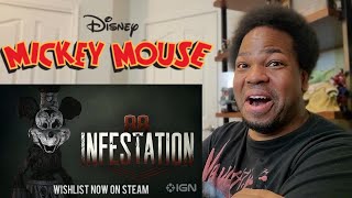 Mickey Mouse Horror Game  Reaction [upl. by Eiramnna675]