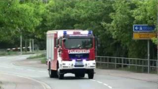 LF 3030  DLK 2312 Feuerwehr Heppenheim [upl. by Nolaf496]