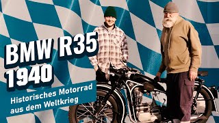 BMW R35  Seltenes Motorrad aus 1940 1 [upl. by Htiekram]