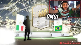 OMGGG THE BEST FIFA 22 PACKS 🔥  LUCKIEST FIFA 22 PACK OPENING REACTIONS COMPILATION 1 [upl. by Aihsenet]