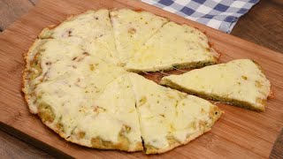 Pizza di zucchine in padella facile sfiziosa e saporita [upl. by Enawd]