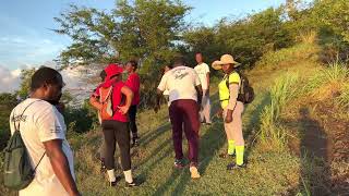 Hiking Fig Tree Hill Tropical Rain Forest Antigua and Barbuda 21 August 2022 [upl. by Ikir219]