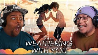 Weathering With You GROUP MOVIE REACTION [upl. by Nessie]