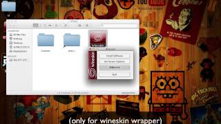 Update Wineskin Engine and Wrapper [upl. by Aryek]