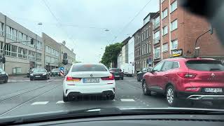 Krefeld Germany City Drive Tour 2024 4K [upl. by Ennaitsirk]