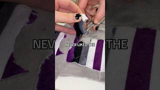 Making an Asexual Fidget Frog🐸🖤🤍💜asexual ace smallbusiness fidget at skyebluezcom [upl. by Annaerdna]