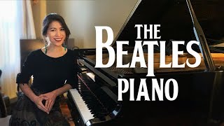 Across the Universe Beatles Piano Cover by Sangah Noona [upl. by Aihpledalihp]