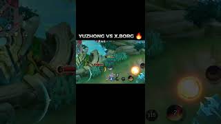 XBorg vs Yu Zhong 💀 mobilelegends mlbb shorts [upl. by Eaj]