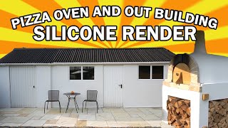 How To Silicone Render  Pizza Oven Render Thin Coat Render Tutorial [upl. by Harbison478]