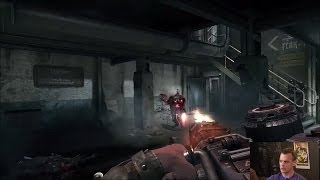 Wolfenstein The New Order  New Gameplay No Multiplayer  The Lobby at PAX East 2014 [upl. by Anh]